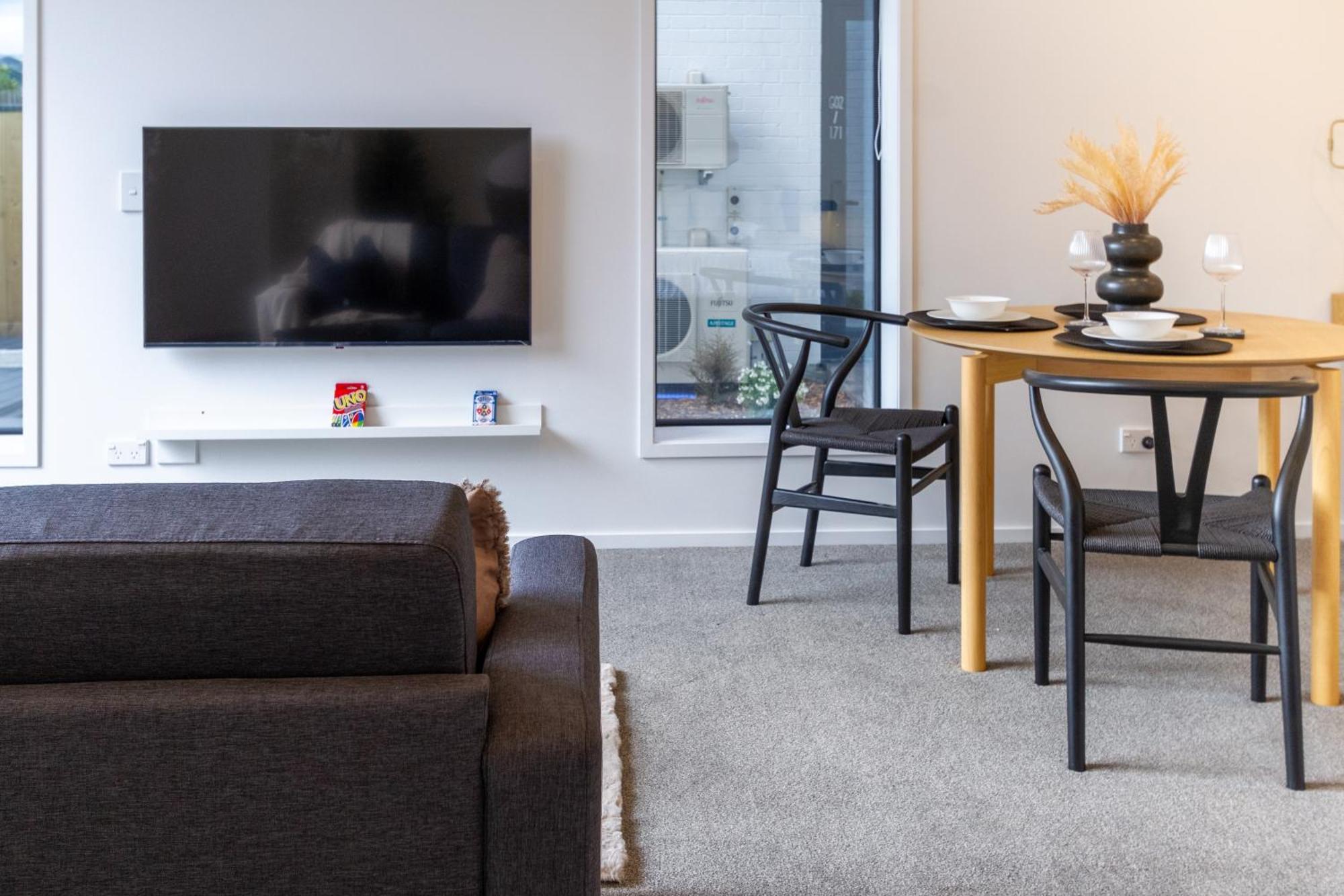 Single Level Studio, Cbd Escape: King Bed Christchurch Buitenkant foto