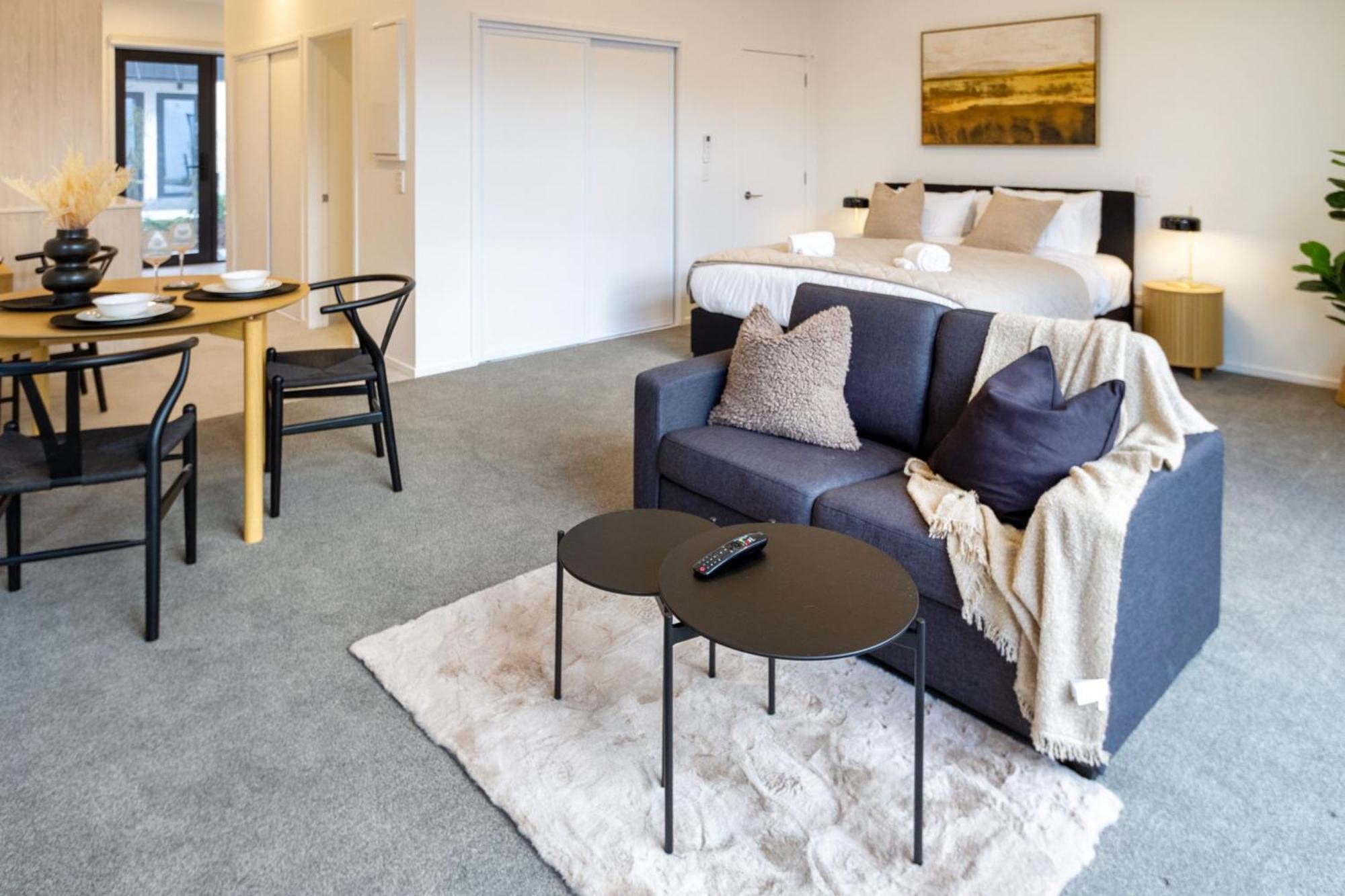 Single Level Studio, Cbd Escape: King Bed Christchurch Buitenkant foto