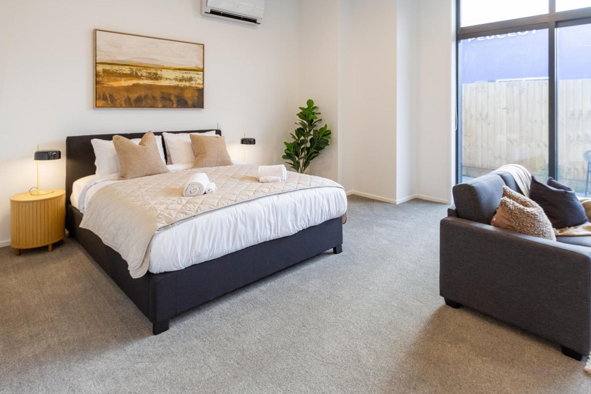 Single Level Studio, Cbd Escape: King Bed Christchurch Buitenkant foto